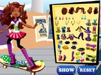 Clawdeen skates image